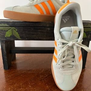 adidas Women's Sneakers in Orange and Cream